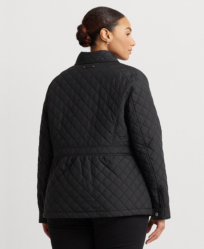 Lauren Ralph Lauren Plus Size Quilted Coat - Macy's