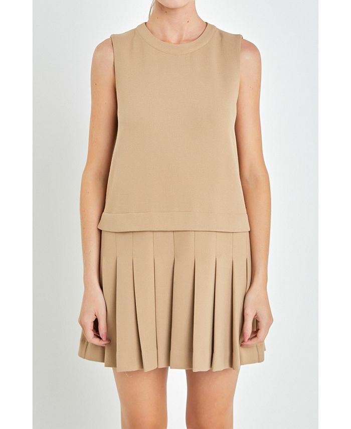 Pvucpot Damen 50er Jahre Kleid - Vintage Rockabilly Kleid Mit Neckholder