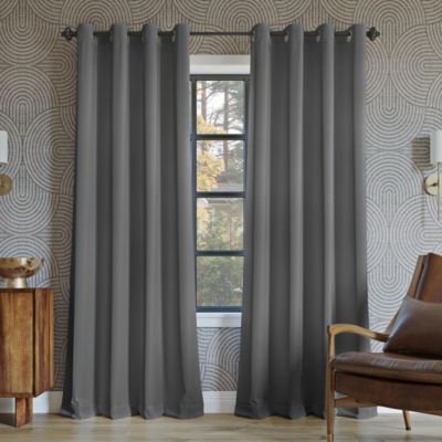 Oslo Theater Grade Extreme 100% Blackout Grommet Curtain Panel, 52" x 95