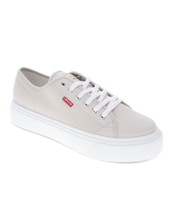 Levi's Women's Dakota Synthetic Suede Low top Casual Lace Up Sneaker ...