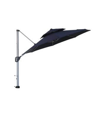  Square Cantilever Outdoor Patio Umbrella with Included Cover