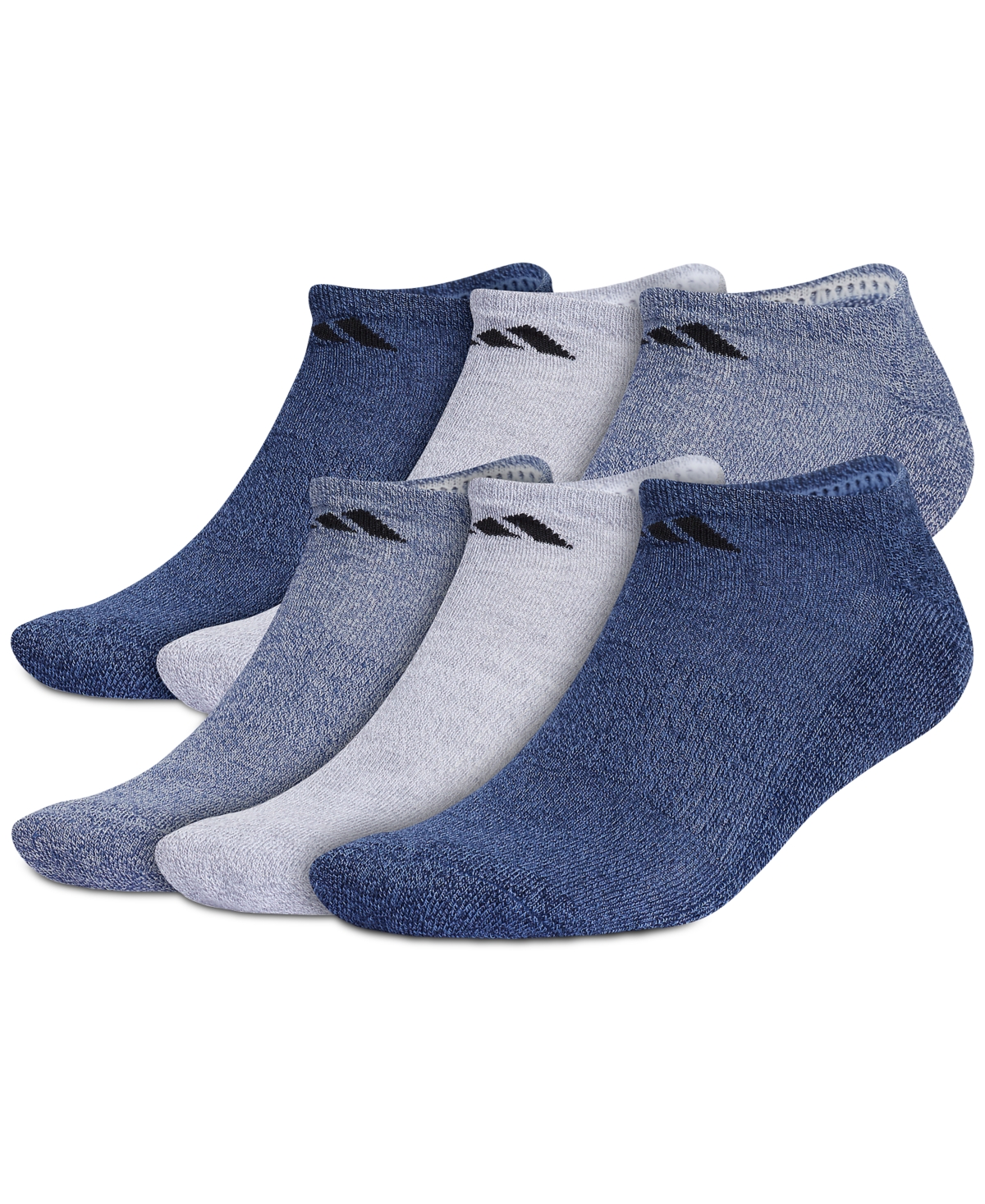 Men's Athletic Cushioned No-Show Socks - 6 pk. - Navy