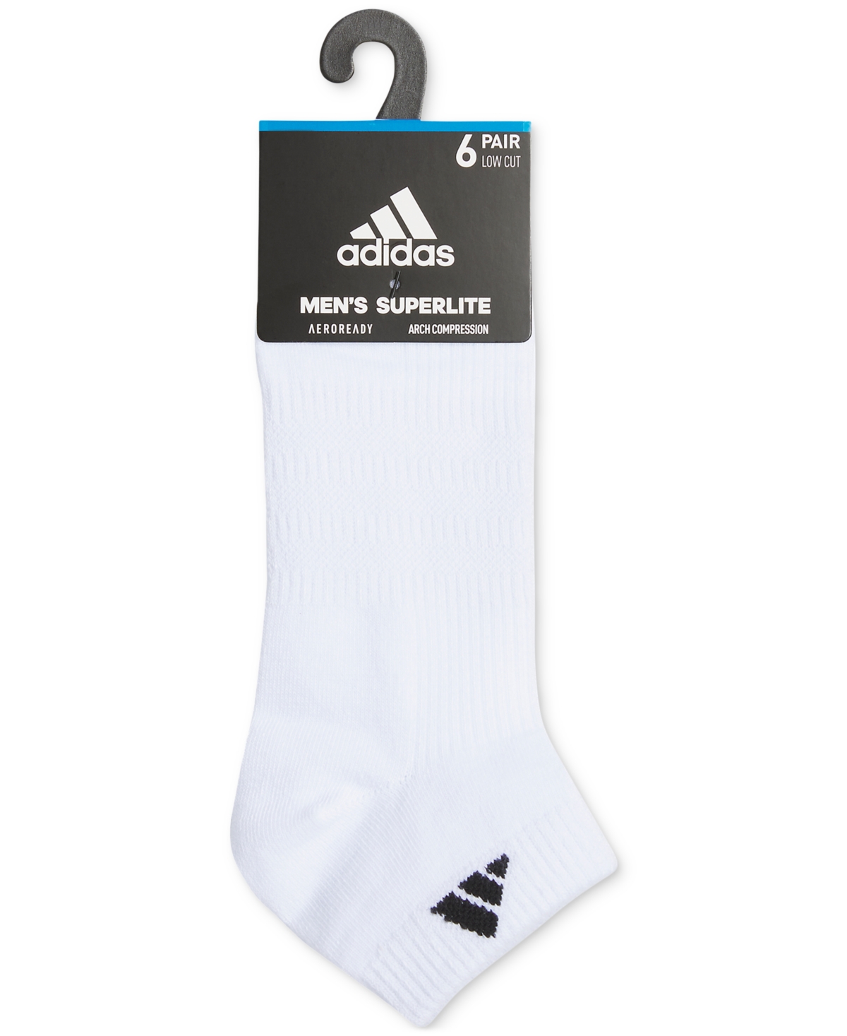Shop Adidas Originals Men's Superlite 3.0 Low Cut Socks In White