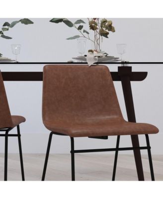 Carrollton 18 Inch Bucket Seat Dining Chairs, Set Of 2