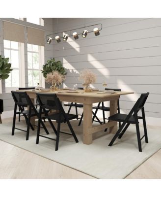 Gordon Set Of 2 Cane Rattan Folding Chairs