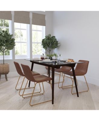 Carrollton 18 Inch Bucket Seat Dining Chairs, Set Of 2