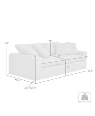 Liberty 96.5" Upholstered Sofa