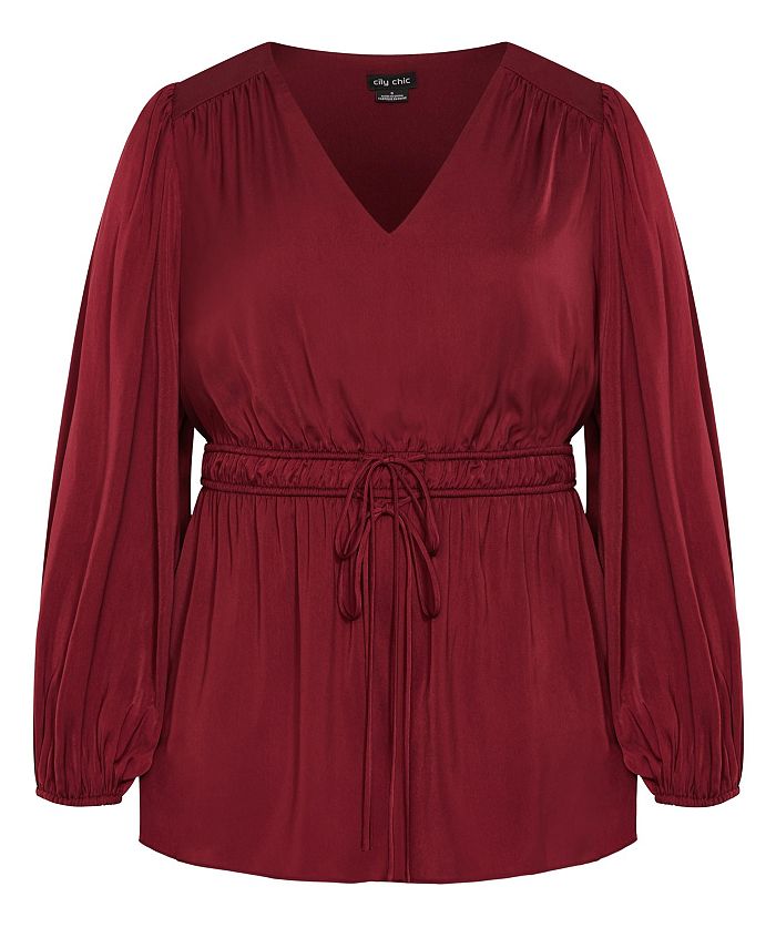 CITY CHIC Plus Size Aubree Shirt Macy's