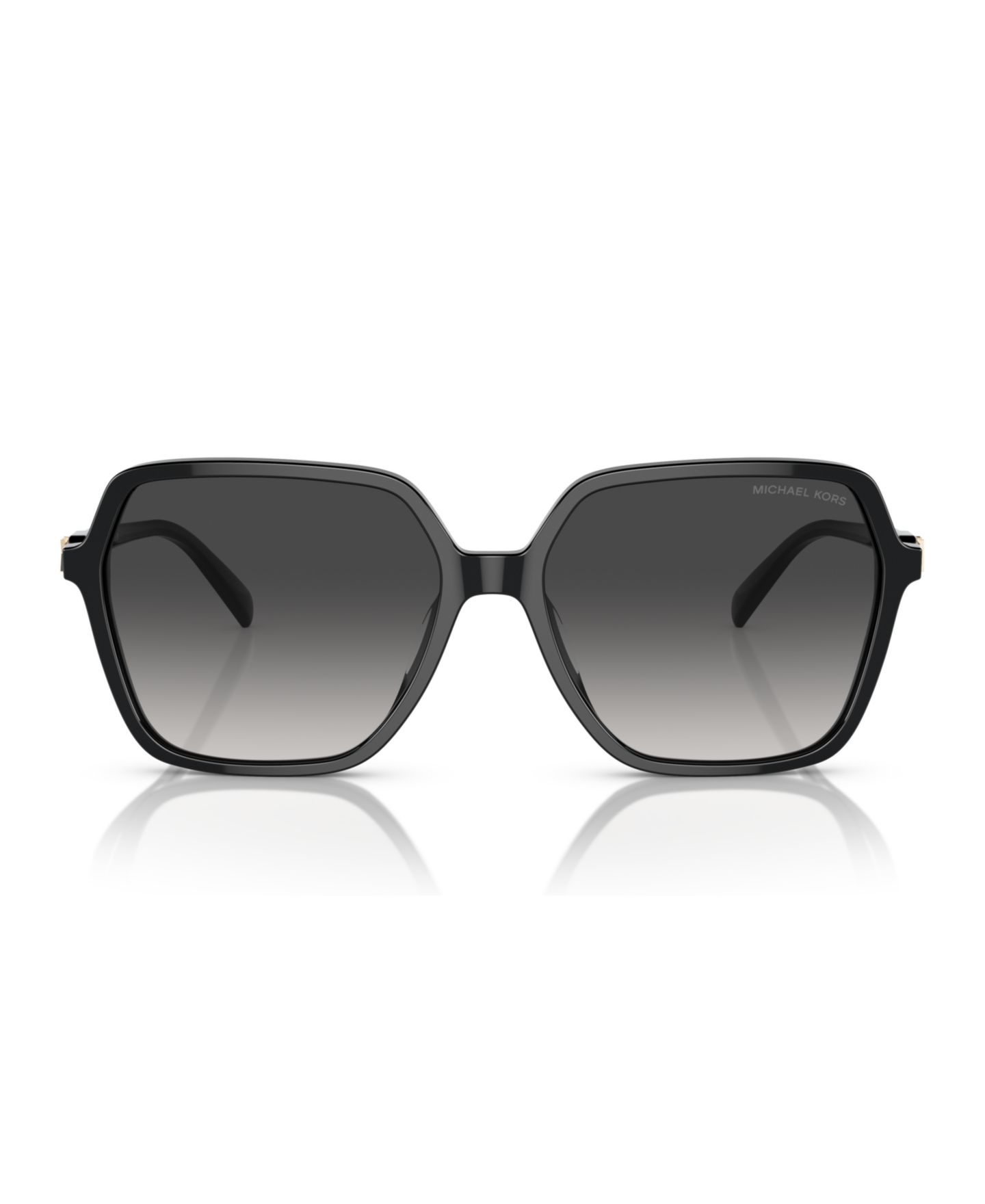 Женские солнцезащитные очки Michael Kors Sunglasses, MK2196, цвет: Чёрный — фото 2