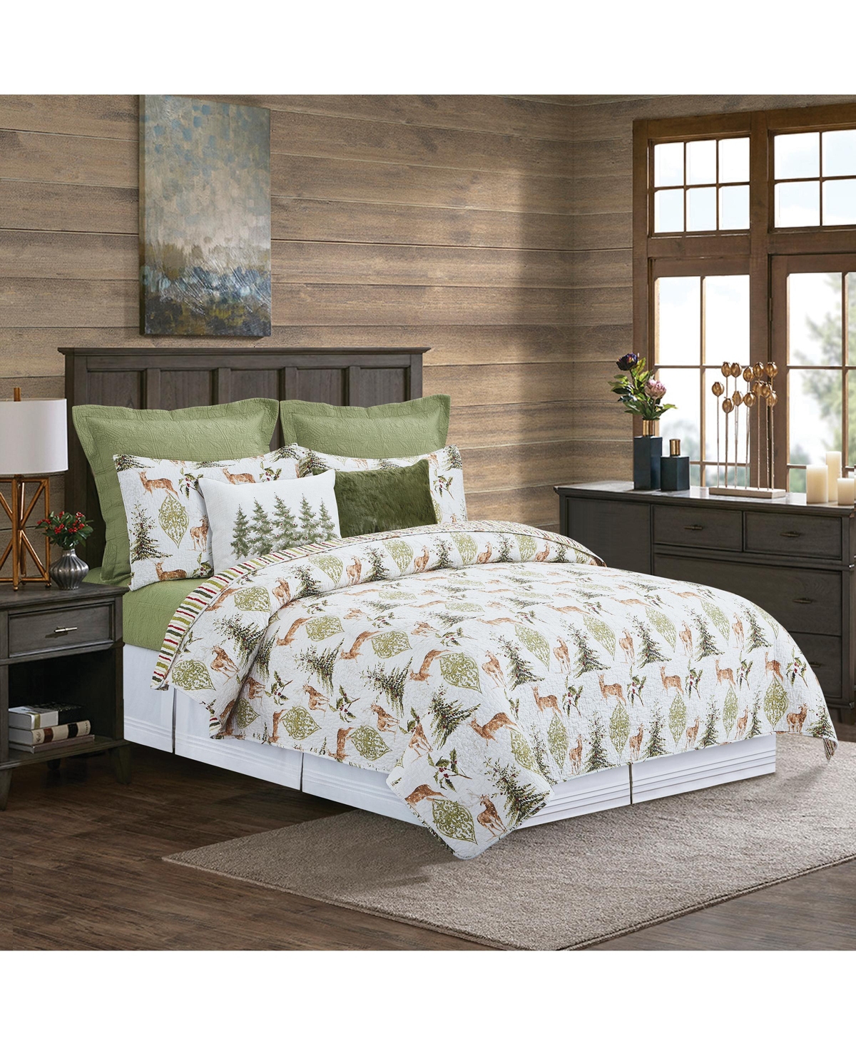 Winter Trails Full/Queen Quilt Set