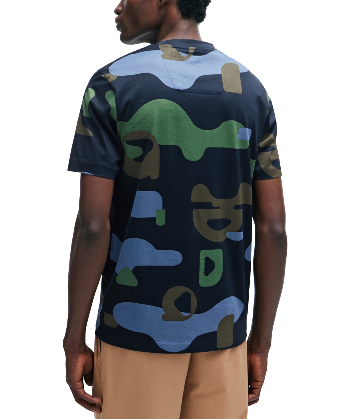 Boss by Hugo Boss Men's Seasonal Pattern T-shirt