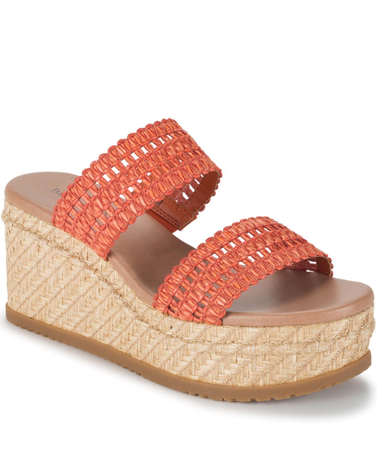 Shop Baretraps Women's Sophie Wedge Sandals In Orange