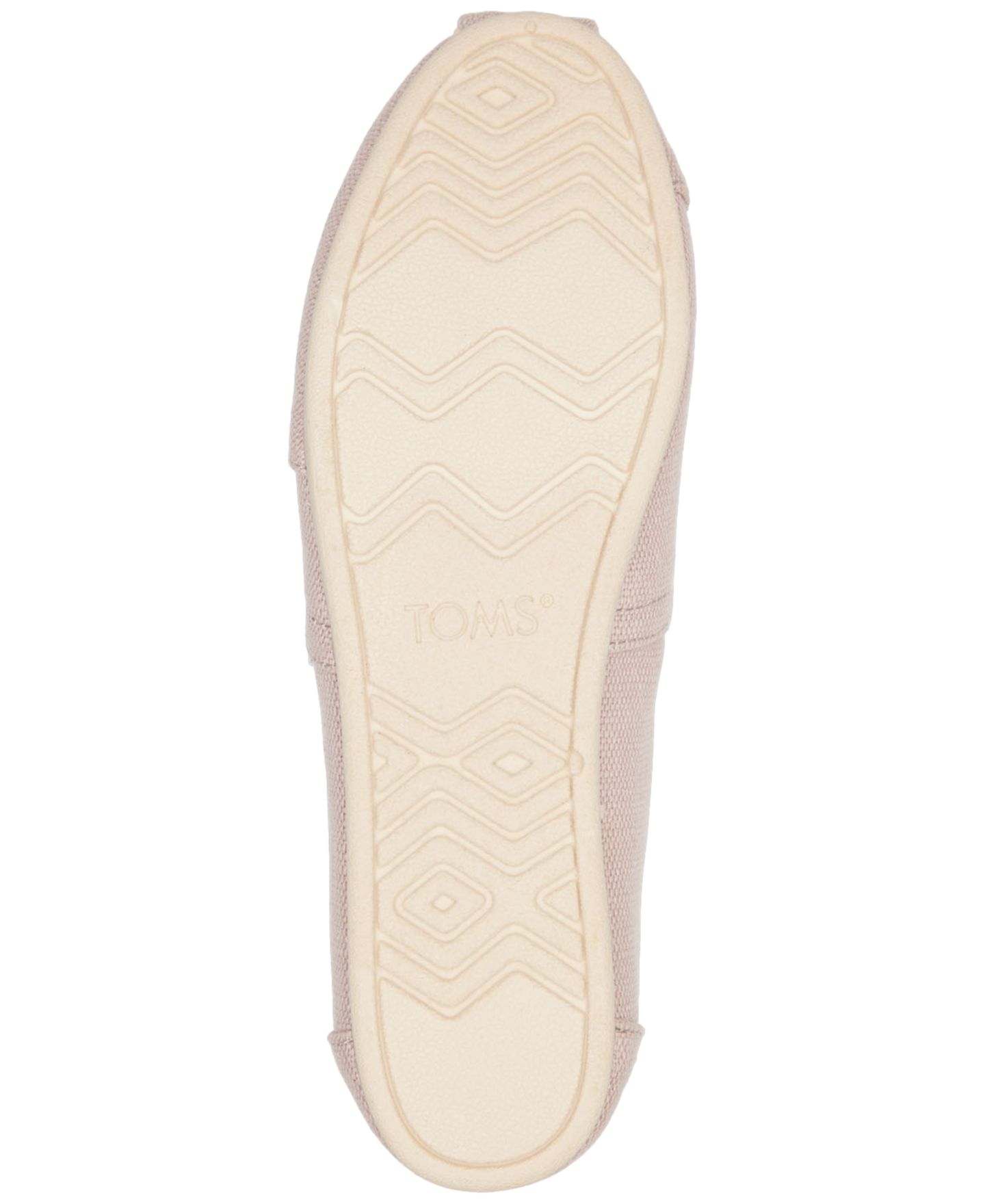 Женские парусиновые слипоны Toms Alpargata Classic Heritage, цвет: Розовый холщовый — фото 5