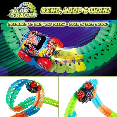 Usa Toyz Glow Race Tracks And Led Toy Cars USA Toyz Zero-G Glow
