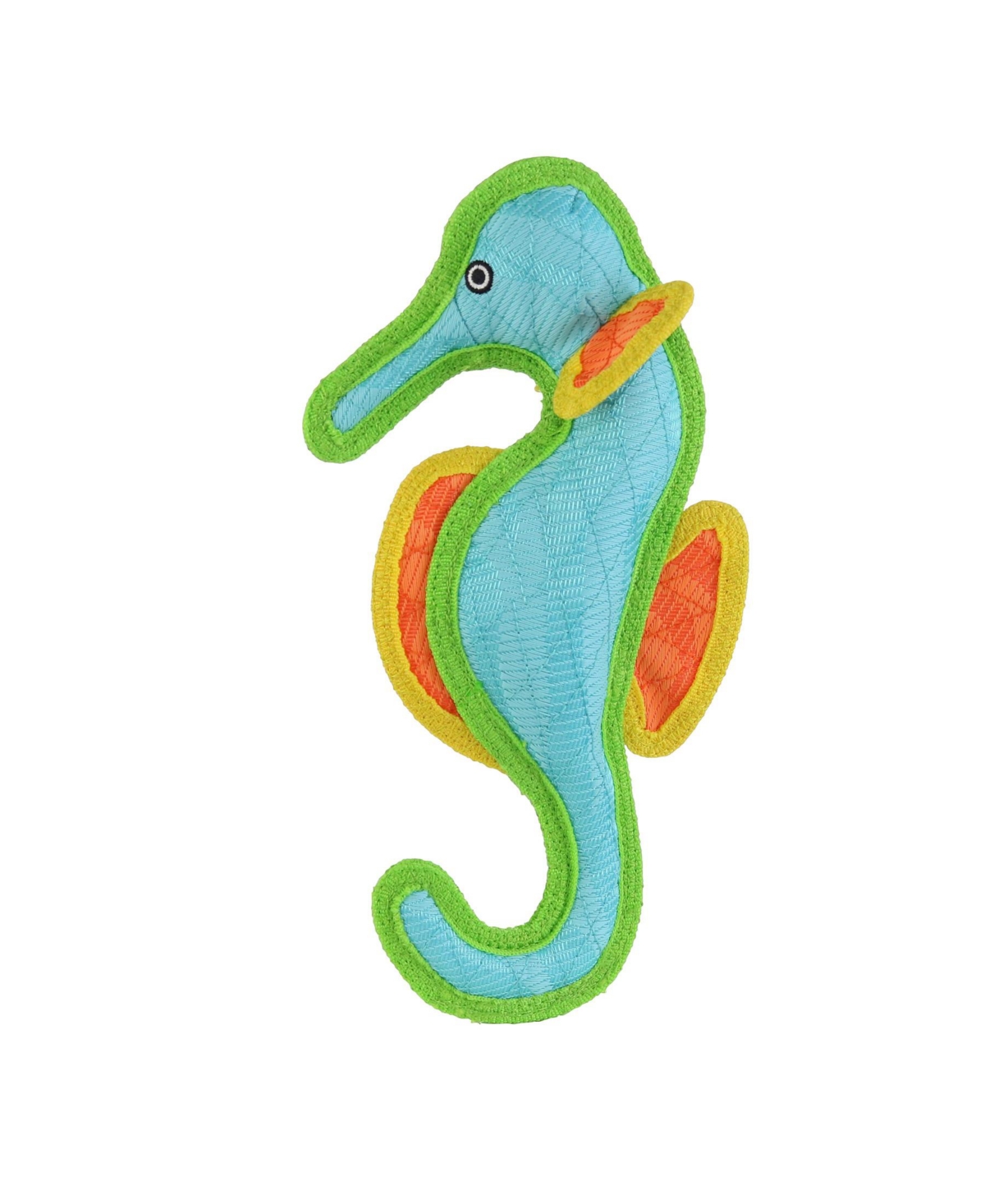 Seahorse Durable Dog Toy - Blue