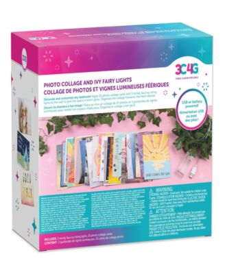 Photo Collage Ivy Fairy Lights