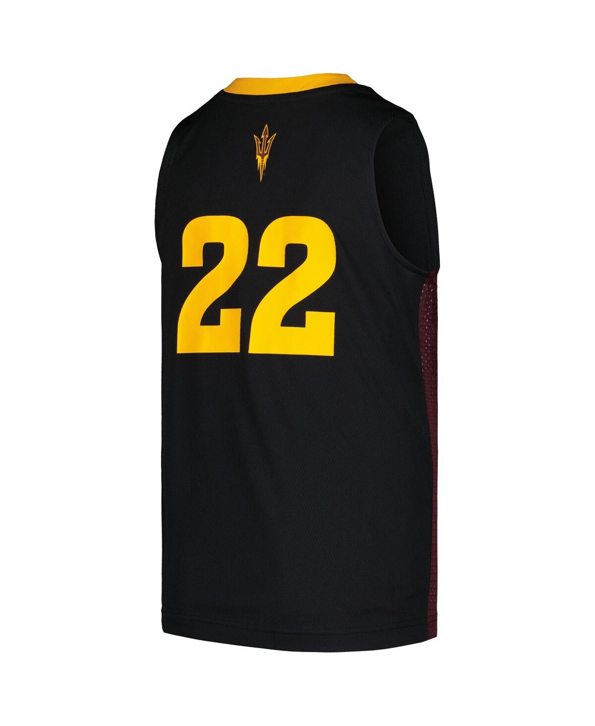 Big Boys adidas #22Arizona State Sun Devils Swingman Jersey - Black