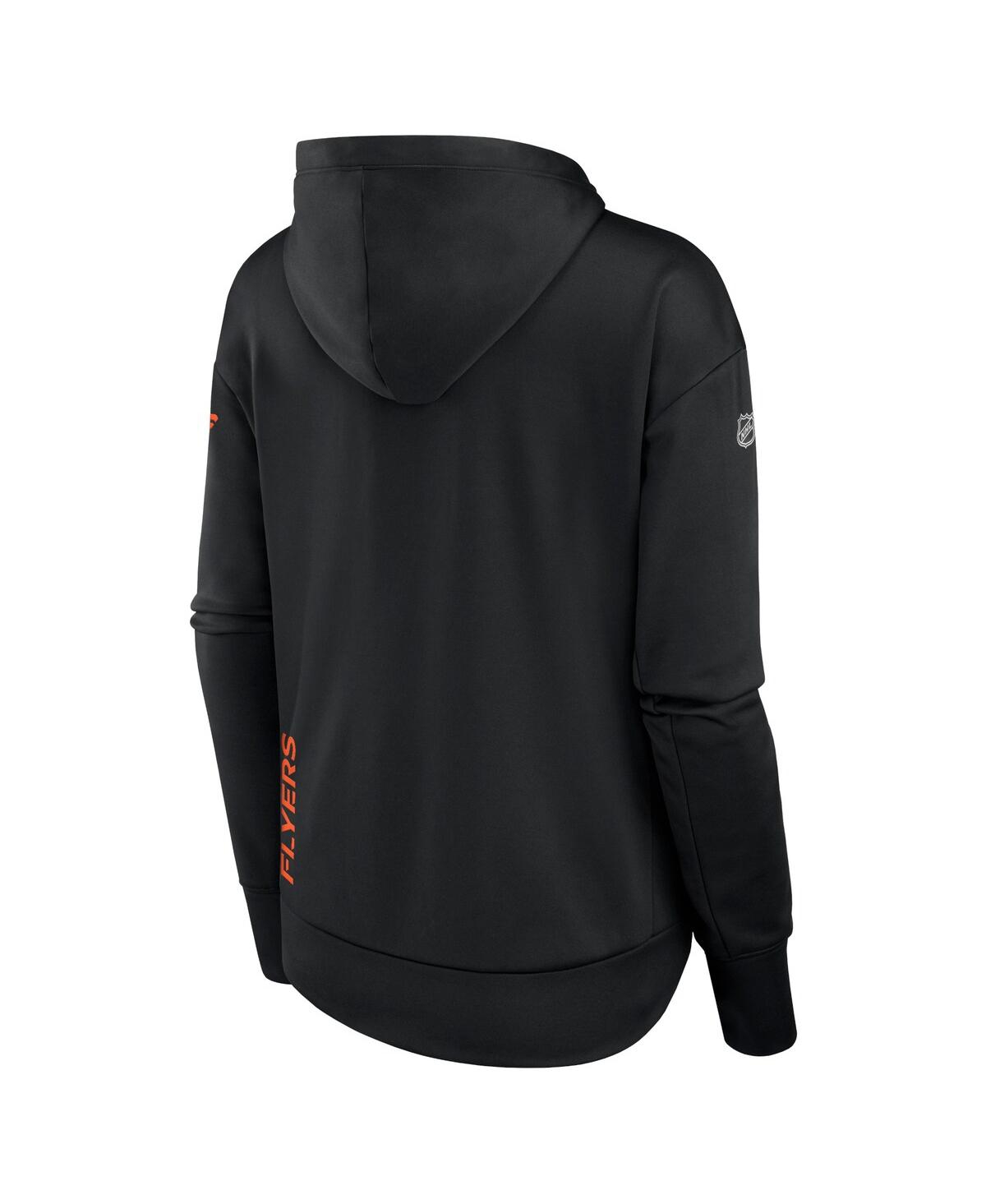 Women's FanaticsPhiladelphia Flyers Authentic Pro Scuba Full-Zip Hoodie - Black