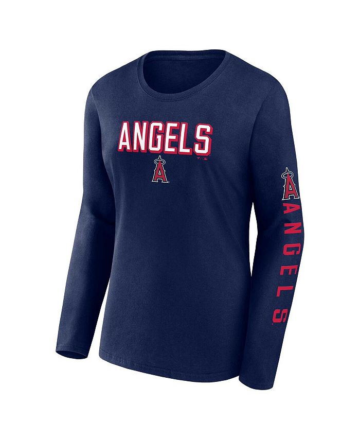 Fanatics Women's Navy, Red Los Angeles Angels Tshirt Combo Pack Macy's
