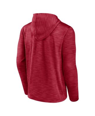 Men's Heather Red Tampa Bay Buccaneers Hook and Ladder Pullover Hoodie