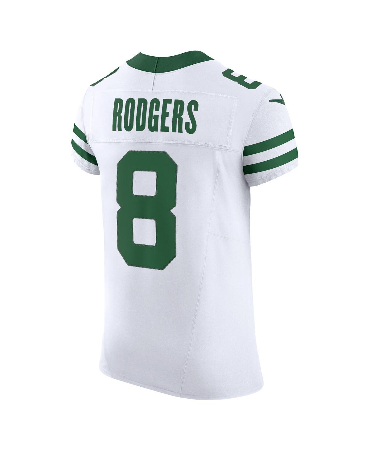 Men's Nike Aaron RodgersNew York Jets Alternate Vapor F.u.s.e. Elite Jersey - White