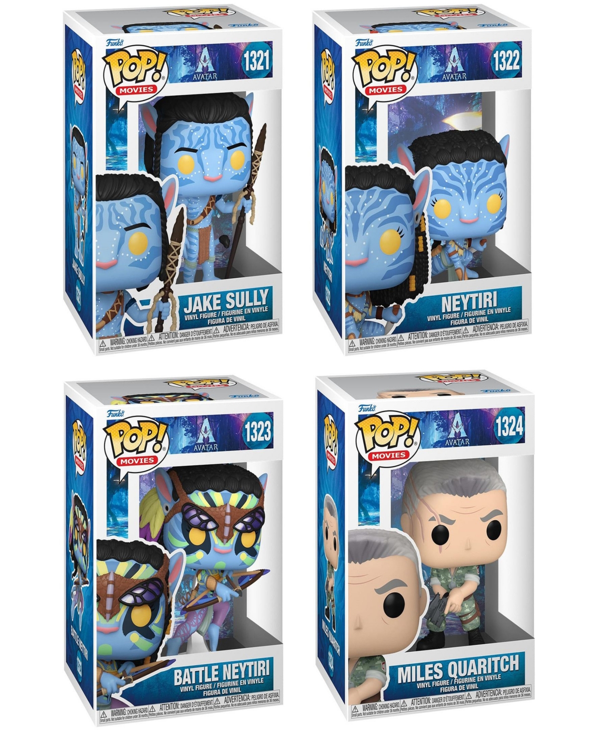 Funko Pop Movies Avatar Collectors Set