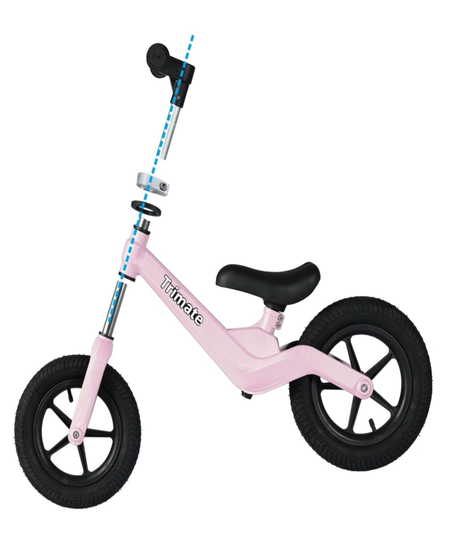 Детская игрушка Trimate 12" Lightweight No-Pedal Balance Bike, 110 lb Capacity, Ages 3+ — фото 2