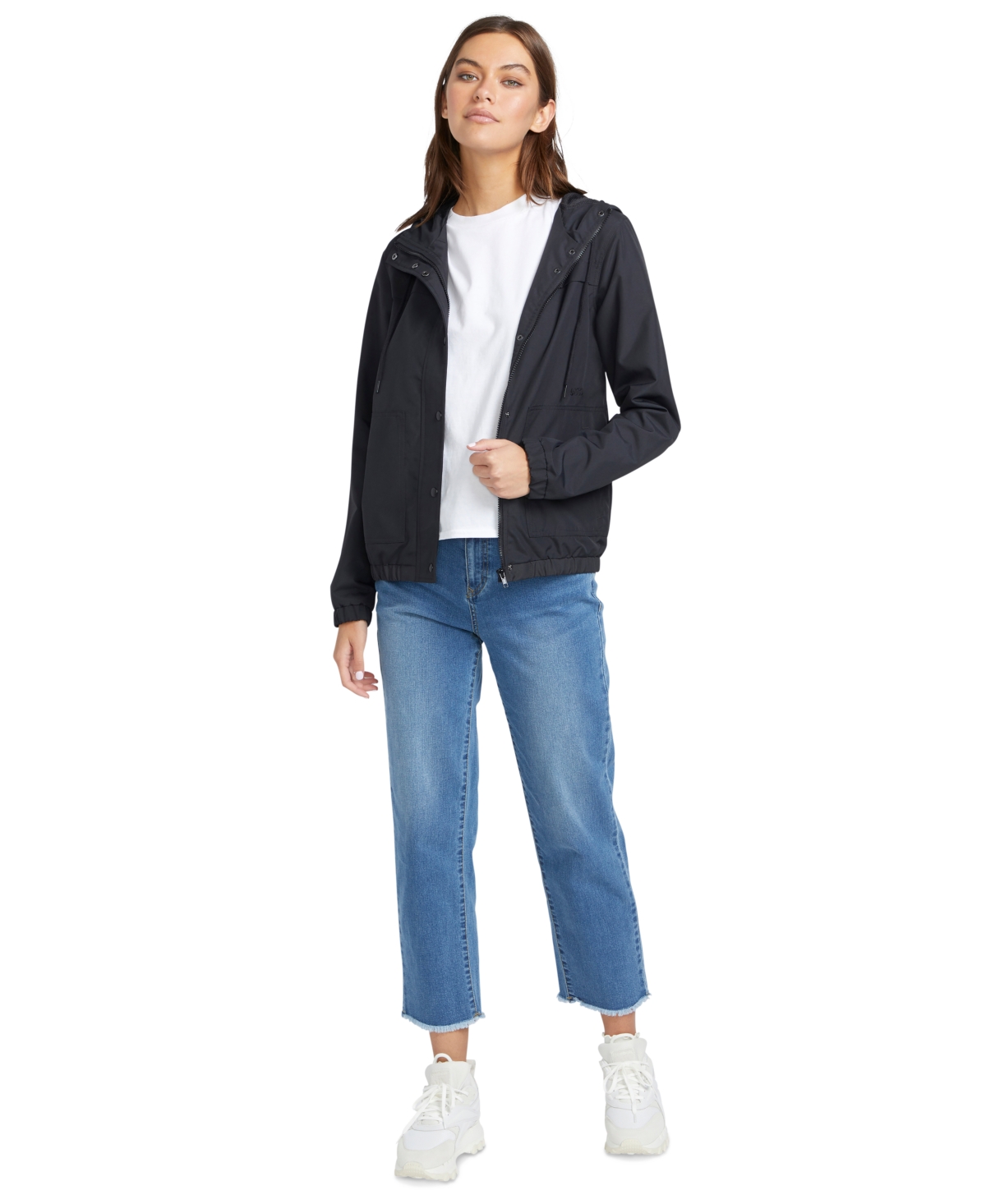 Volcom Juniors' Enemy Stone Windbreaker