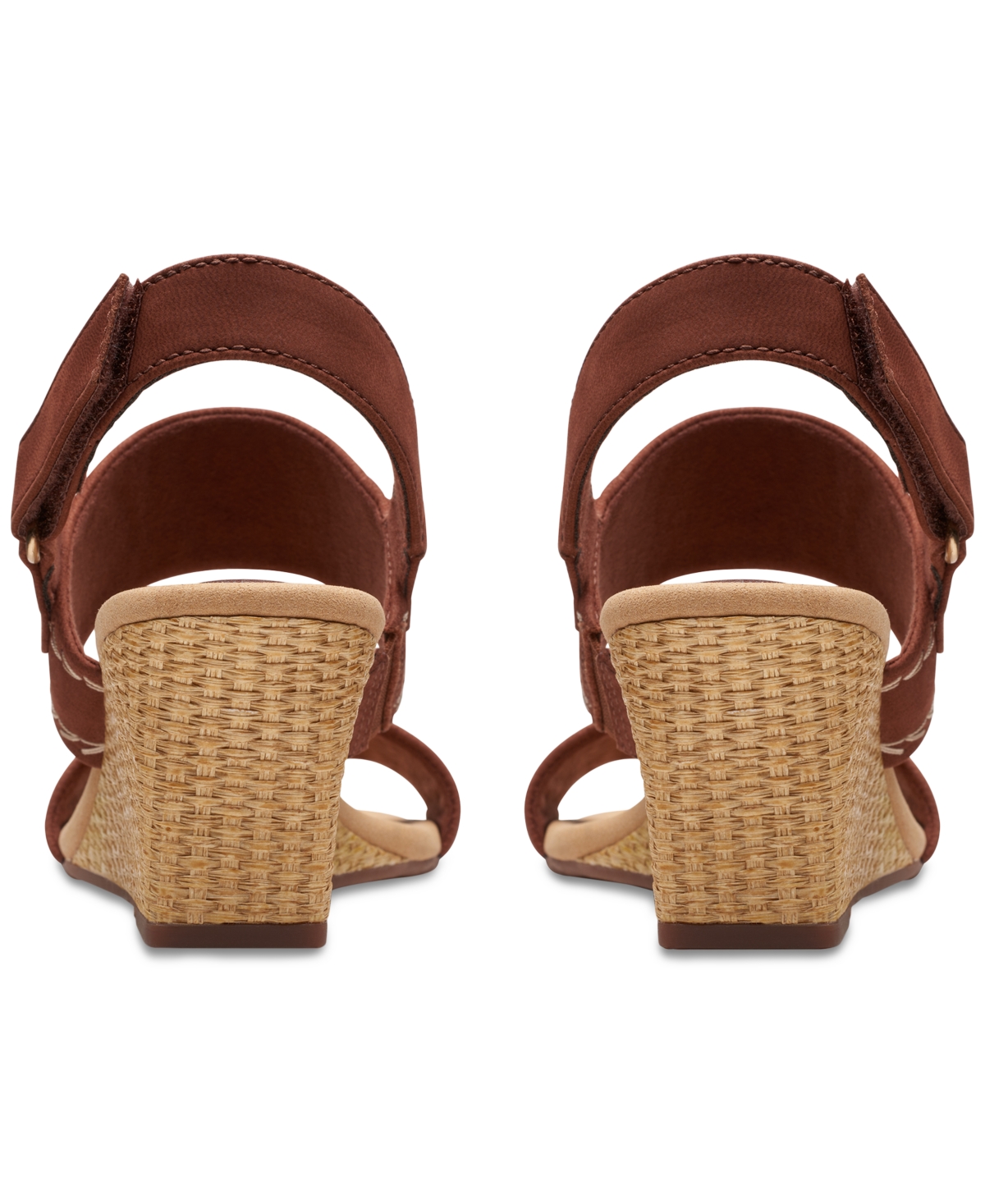 Clarks Kyarra Rose Espadrille Wedge Heel Sandals