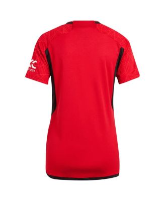 Women's Red Manchester United 2023/24 Home Replica Jersey