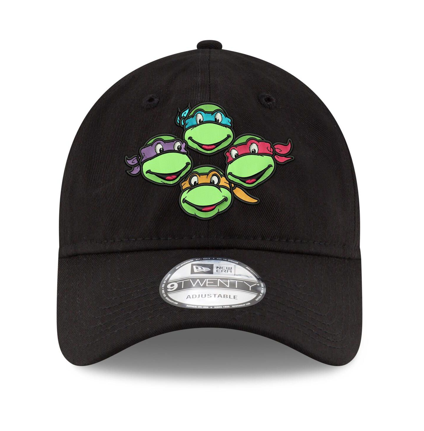 Мужская кепка New Era Black Teenage Mutant Ninja Turtles 9TWENTY Adjustable Hat — фото 4