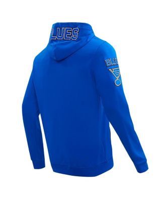 Men's Blue St. Louis Blues Classic Pullover Hoodie