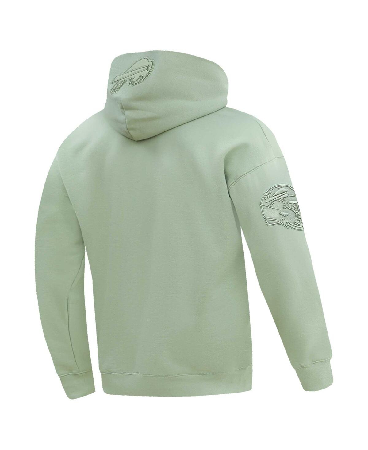 Men's Pro Standard Josh AllenBuffalo Bills Player Name and Number Pullover Hoodie - Light Green