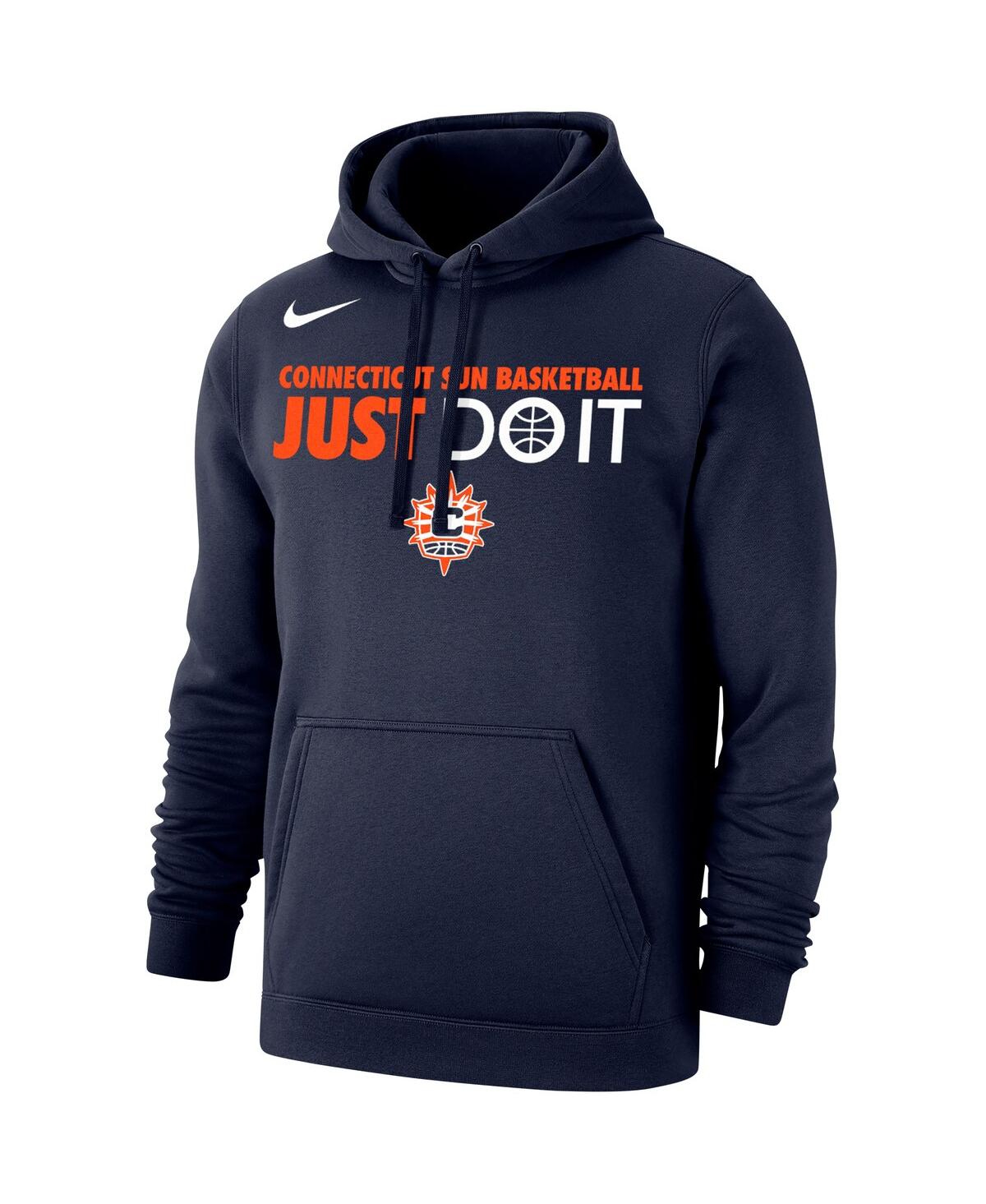 Men's and Women's NikeConnecticut Sun Just Do It Club Pullover Hoodie - Navy