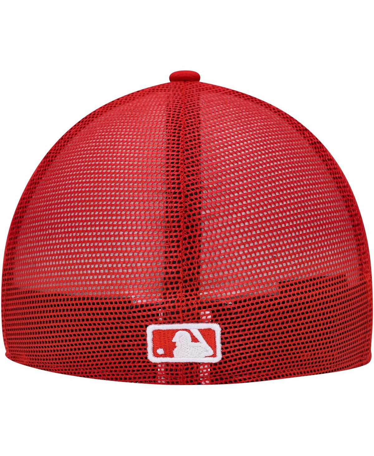 Men's New Era Red Philadelphia Phillies 2023 On-Field Batting Practice Low Profile 59FIFTY Fitted Hat - Red