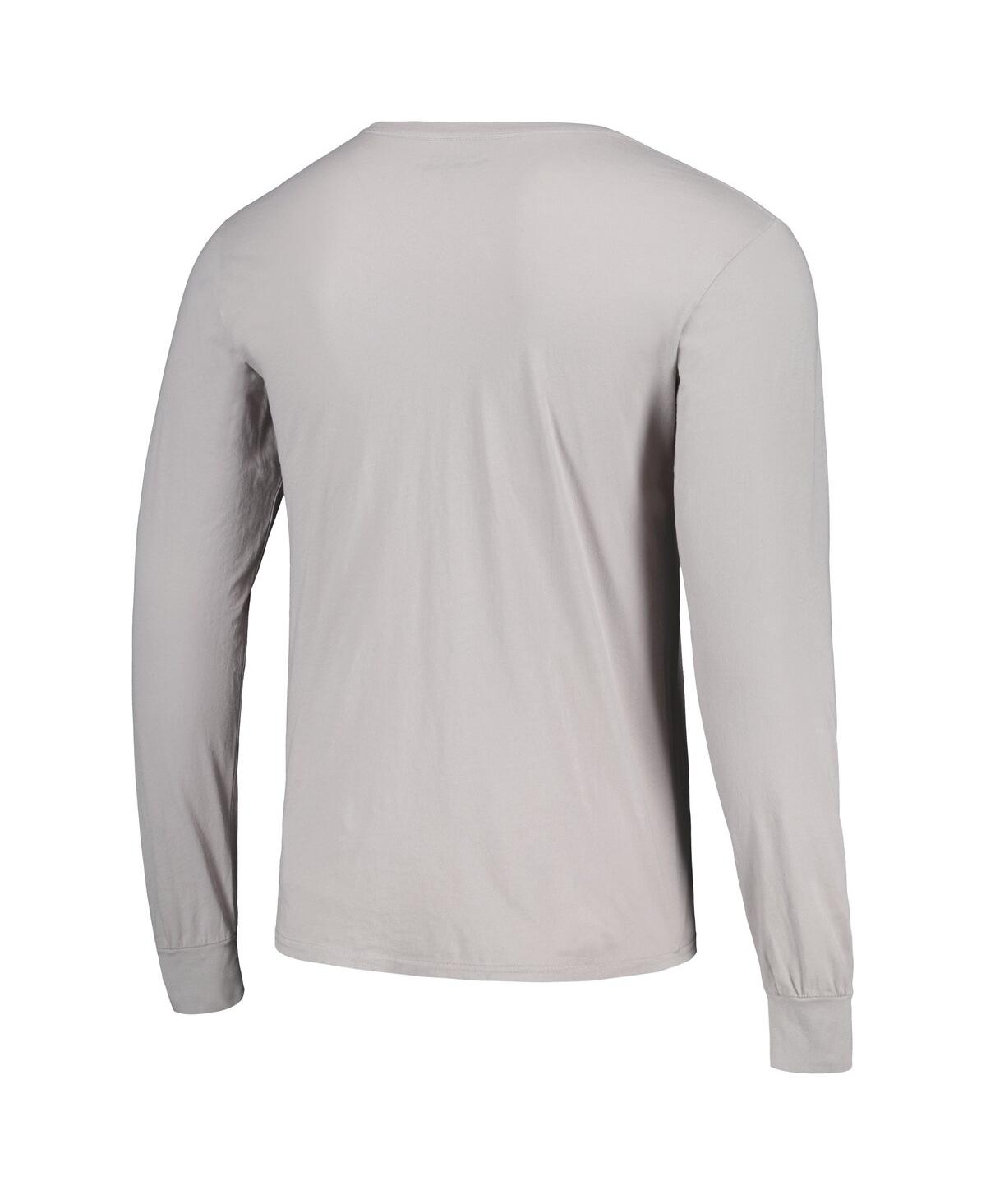 Men's Blue 84Distressed Washington Huskies Rowing The Boys in the Boat Long Sleeve T-shirt - Gray