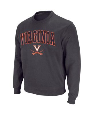 Virginia Cavaliers Crewneck Sweatshirt – Official NCAA Gameday Sweater | Navy, Medium, Arch Logo