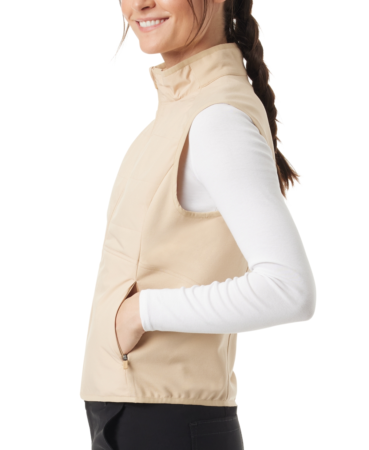 Bass Outdoor Women's Hybrid Sleeveless Side-Panel Vest
