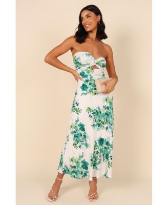 Plus Size Teagan Strapless Midi Dress