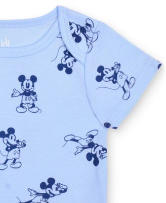 Baby Boys Mickey Mouse Bodysuits, Pack of 3