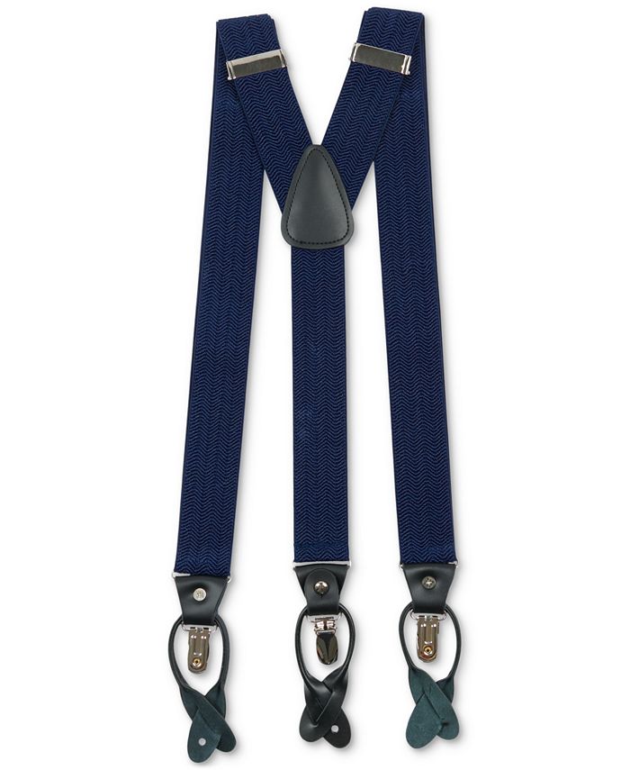 ConStruct Men's Herringbone Suspenders Macy's