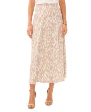 Macy's JM Collection Women's Skirt, A-line, Flowy, Color Tawny, Sz