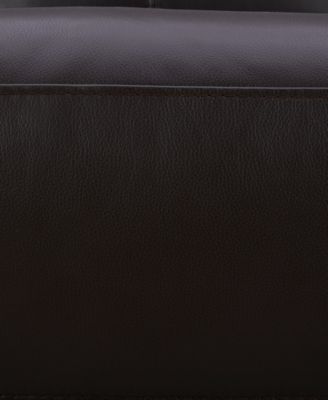 Addyson 41" Zero Gravity Leather Recliner with Power Headrest, Created for Macy's