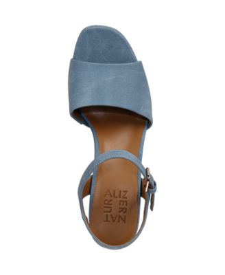 Naturalizer Women's Macy Slingback Heeled Sandals - Leather Dress Sandals With Buckle - View #6