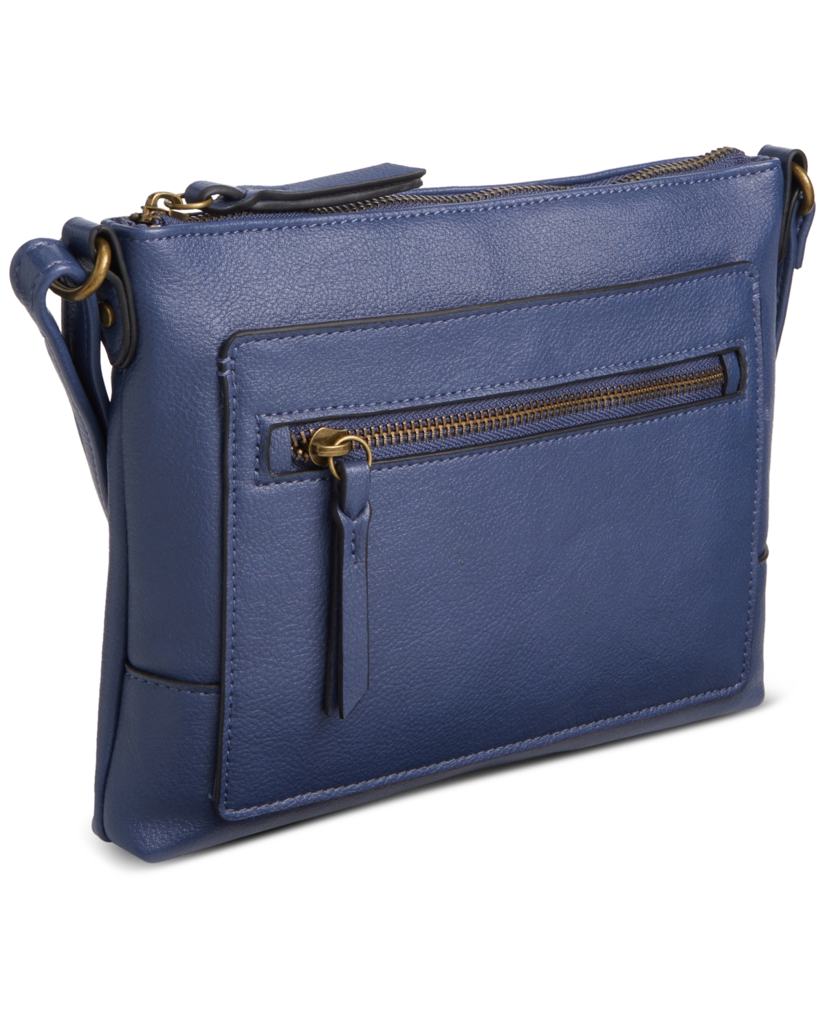 Style & Co Hudsonn East West Crossbody, Created For Macy's In Navy