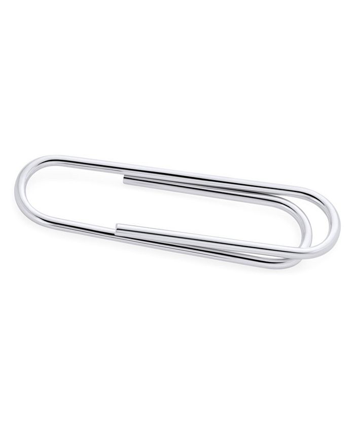 Bling Jewelry Executive Gift Simple Large Strong .925 Sterling Silver