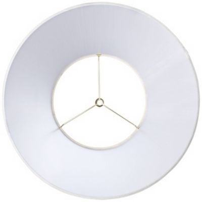 Finish Medium Mushroom Pleated Lamp Shade 9" Top x 16" Bottom x 14.5" High x 14.75" Slant (Spider) Replacement with Harp and Finial