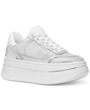 Michael kors cheap sneakers macys silver