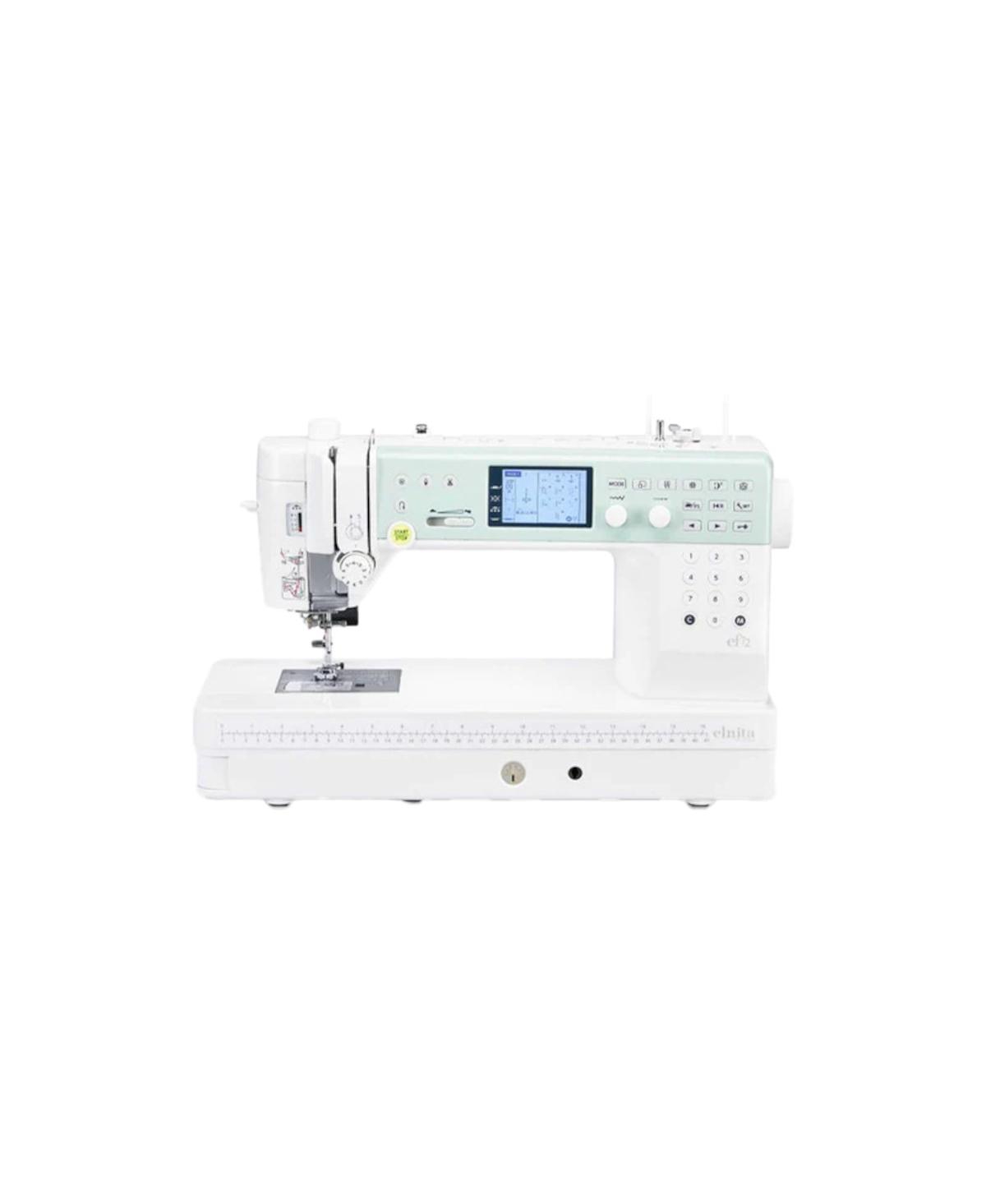 Elnita EF72 Sewing and Quilting Machine - White