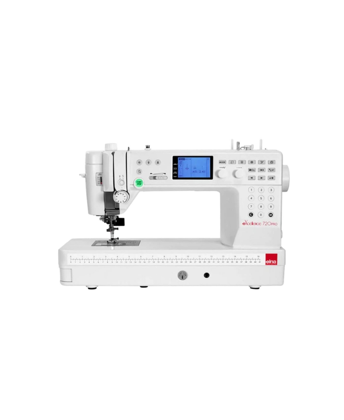 eXcellence 720 Pro Sewing and Quilting Machine - White